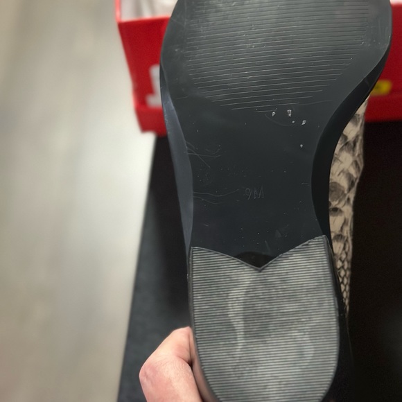 Wishbone leather western style ankle shoes - Picture 3 of 7